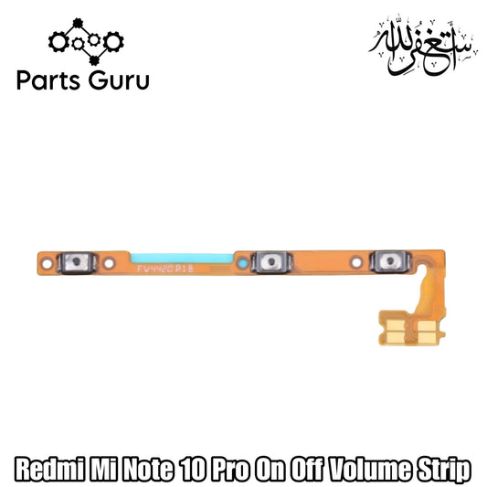 Xiaomi Redmi Note 10 Pro Power Volume Button Flex || Redmi Mi Note 10 pro on off volume strip || Mi Note 10 pro || Parts Guru