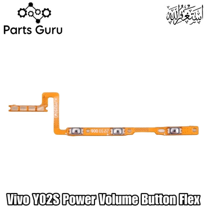 Vivo Y02S Power Volume Button Flex || Vivo y02s power volume button strip || Y02s on off volume strip || Parts Guru