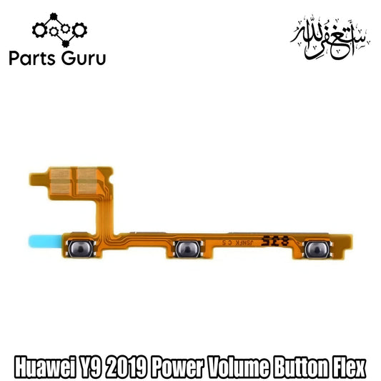 Huawei Y9 2019 Power Volume Button Flex || Huawei Y9 2019 power & volume button strip || Y9 2019 on off volume strip || Parts Guru