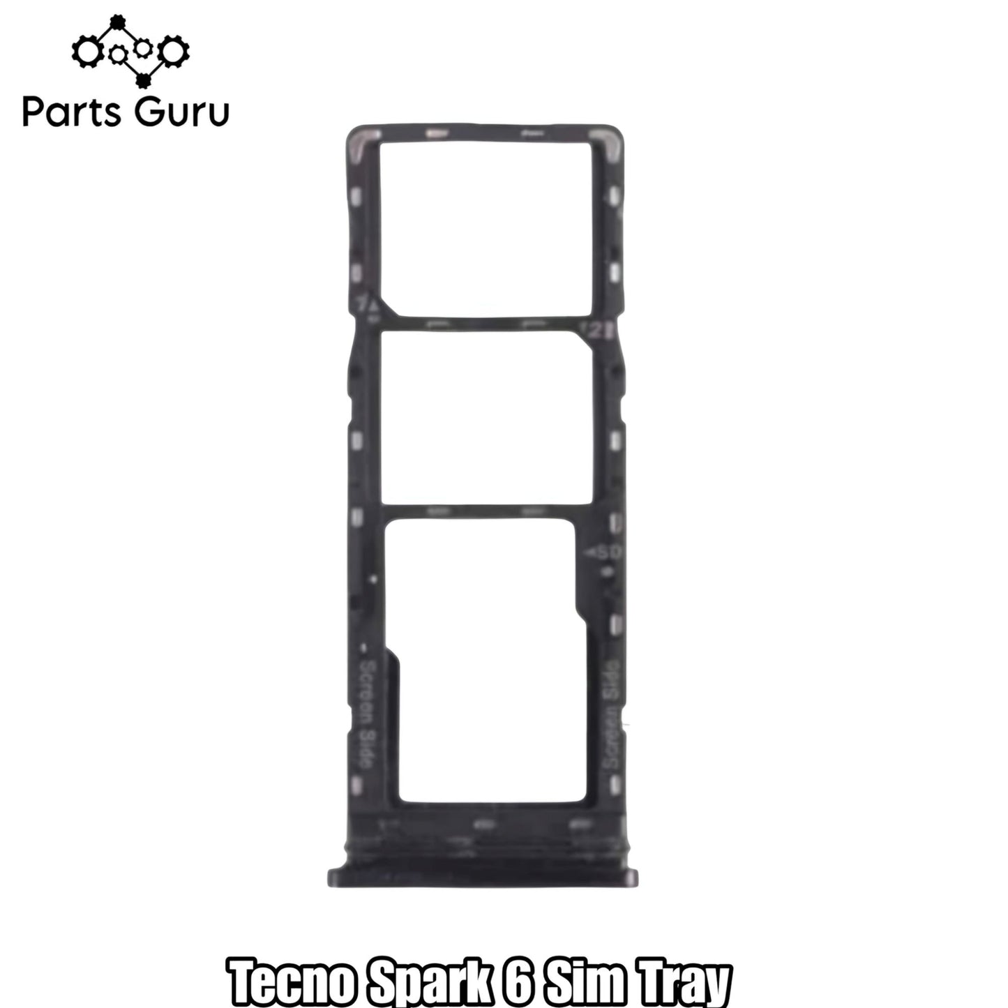 Techno Spark 6 Sim Tray || Spark 6 Sim Tray || techno 6 Sim tray/ Sim Slot || Parts Guru