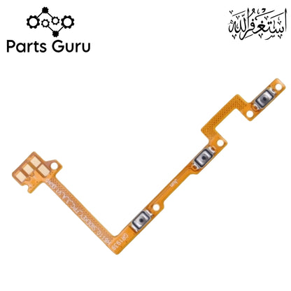 Infinix Hot 8 / Hot 8 lite Power Volume Button Flex || Hot 8 / 8 lite power volume button strip || X650 on off volume strip || Parts Guru