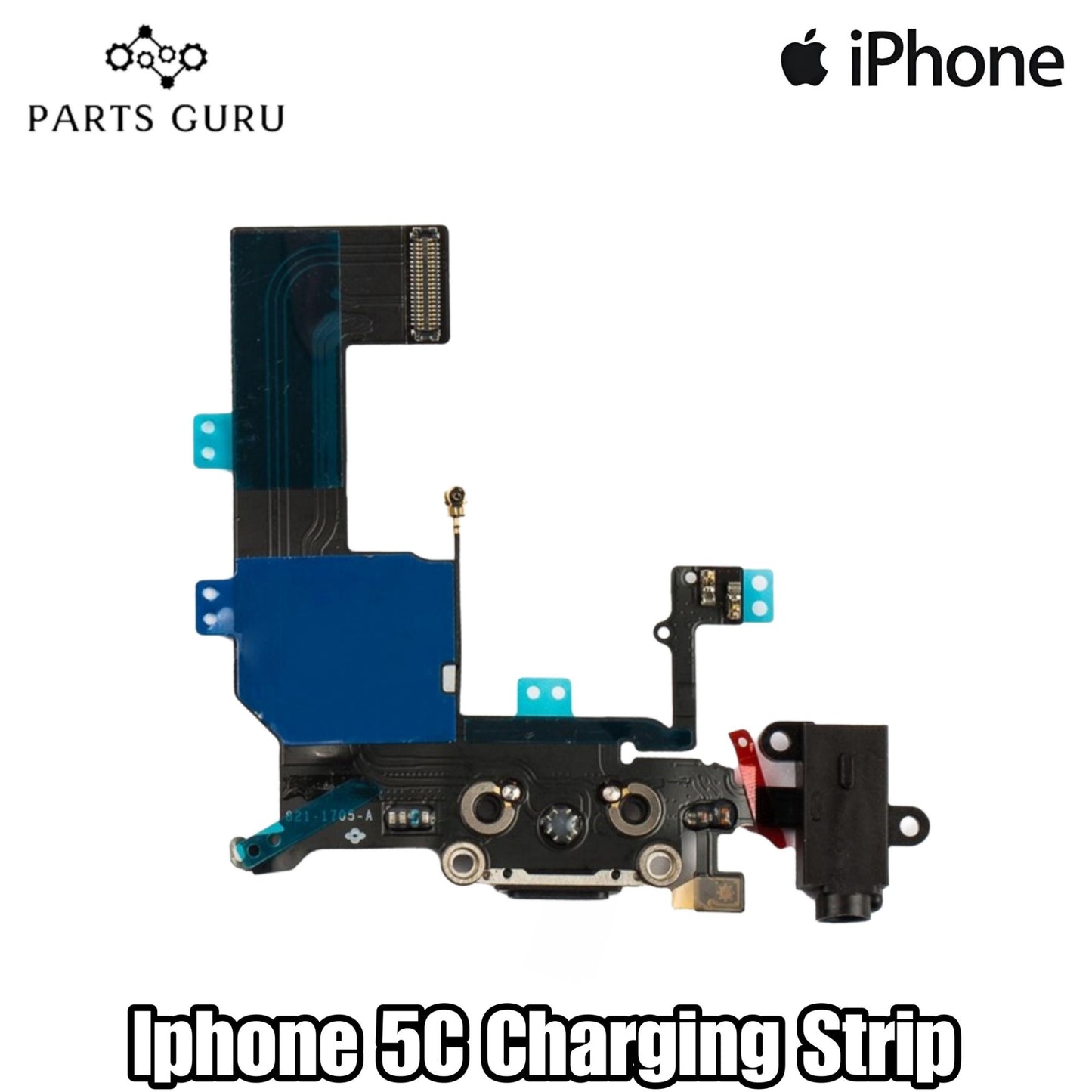 Iphone 5C Charging Strip || iphone 5c charging port || iphone 5c charging flex || Iphone 5C || Parts Guru