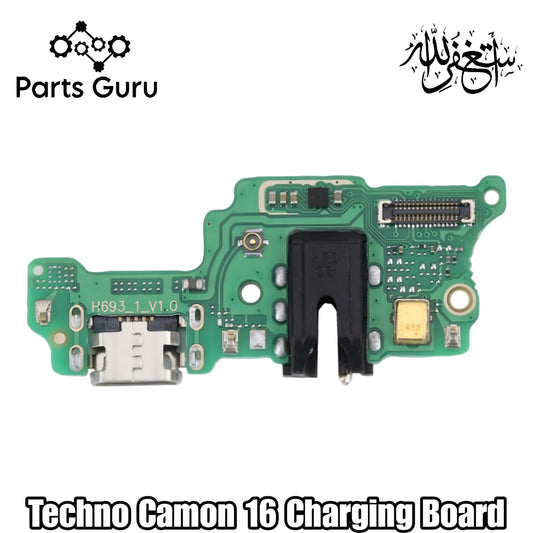 Techno Camon 16 Charging strip || Techno Camon 16 Charging Board || techno camon 16 charging port || Parts Guru