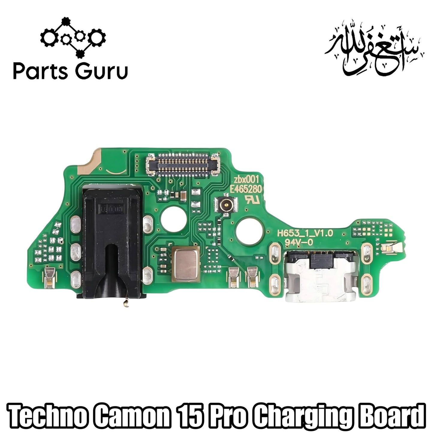 Techno Camon 15 Pro Charging Board || Techno Camon 15 Pro Charging strip || techno camon 15 Pro charging port || Parts Guru