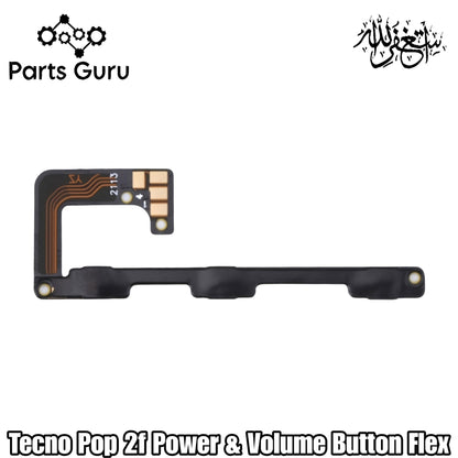 Tecno Pop 2F Power & Volume Button Flex || Tecno Pop 2F power & volume button strip || Pop 2f On Off Volume Strip || Parts Guru