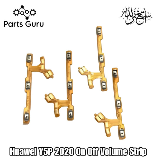 Huawei Y5P 2020 Power & Volume Button Flex || Huawei Y5p 2020 power & volume button strip || y5p 2020 on off volume strip || Parts Guru