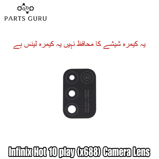 Infinix Hot 10 play (x688) Camera Glass || Infinix Hot 10 play camera lens || Infinix Hot 10 play (x688) camera glass || Parts Guru