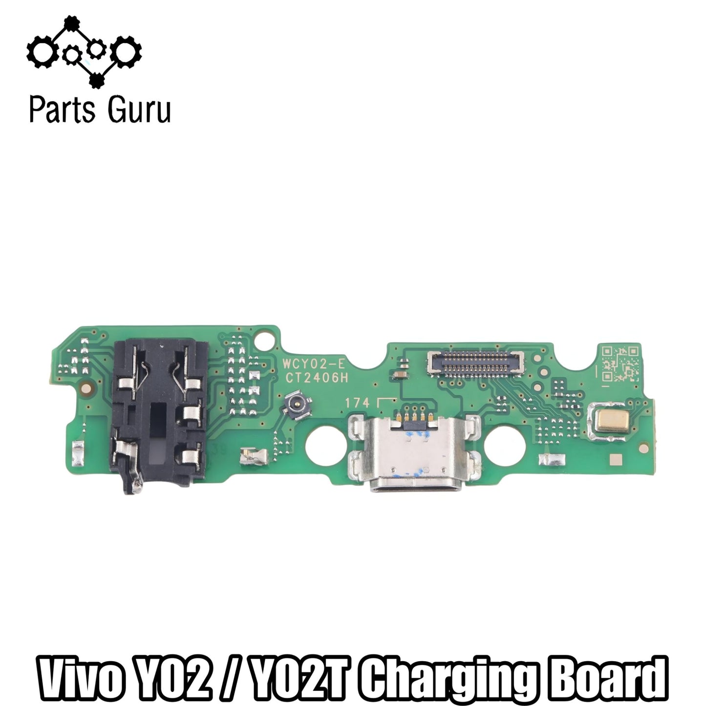 Vivo Y02T Charging Strip || Vivo Y02t Charging Board || vivo y02t charging port || Vivo Strip || Parts Guru