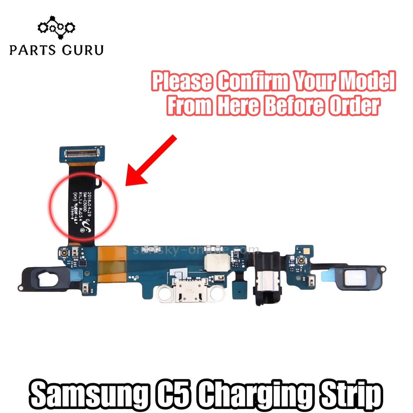 Samsung C5 Charging Strip || Samsung C5 charging flex || samsung c5 charging port || Parts Guru