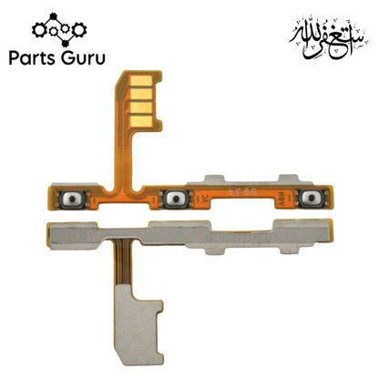Huawei Y8P Power & Volume Button Flex || Huawei Y8p power & volume button strip || Y8p on off volume strip || Parts Guru