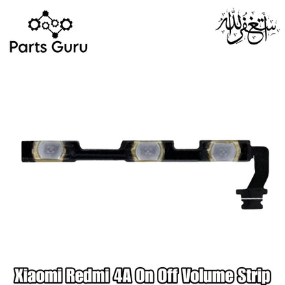 Xiaomi Redmi 4A Power Volume Button Flex || Redmi 4a Power Volume Button Strip || redmi 4a On Off Volume Strip || Parts Guru