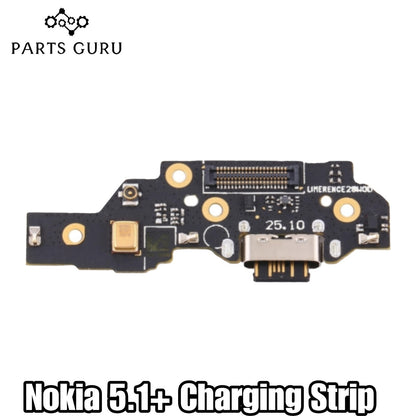Nokia 5.1 plus  Charging Strip || Nokia 5.1+ Charging Board || Nokia 5.1 plus Charging flex\ Charging Strip || Parts Guru