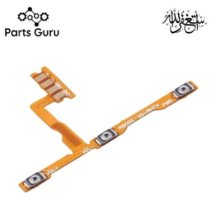 Xiaomi Redmi Note 9 Power Volume Button Flex || Xiaomi Mi Note 9 on off volume strip || Mi Note 9 on off volume button strip || Parts Guru