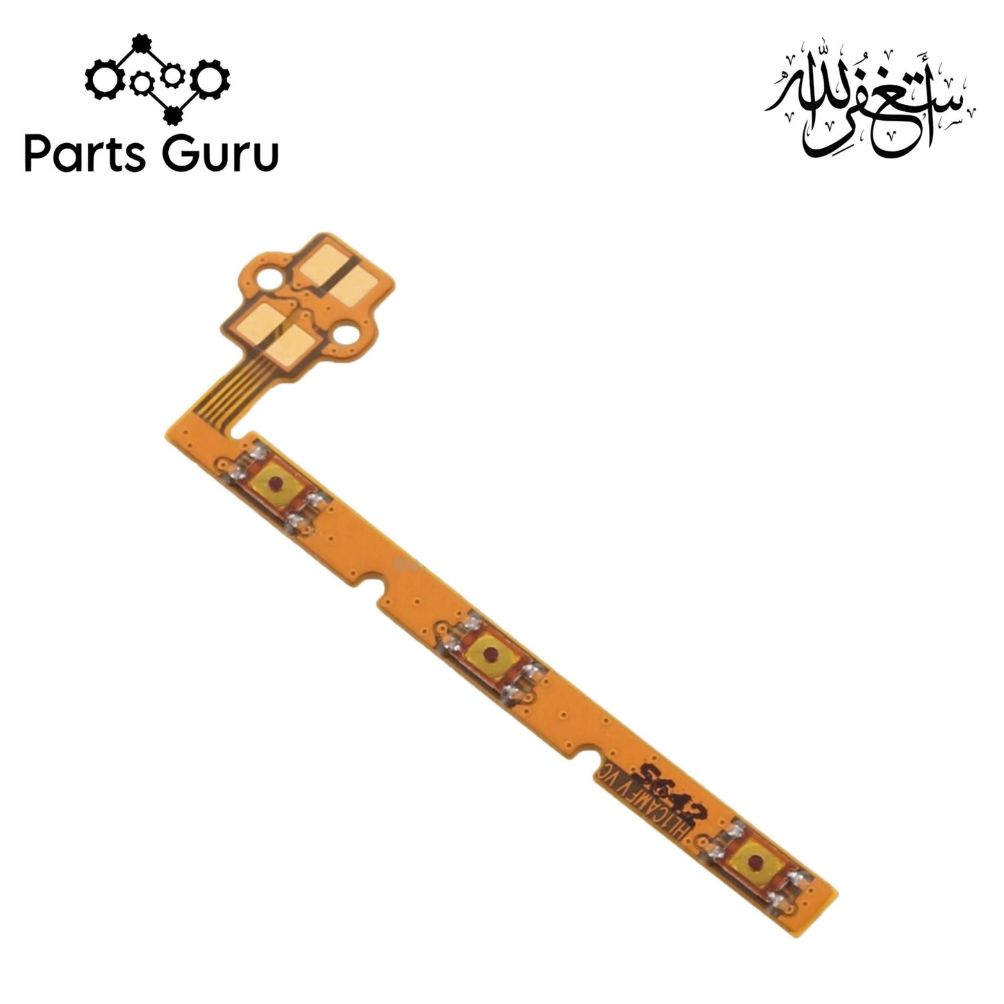 Huawei Y6 2 Power & Volume Button Flex || Huawei Y6-ii Power & Volume Button Strip || Y6 2 on off volume strip || Parts Guru