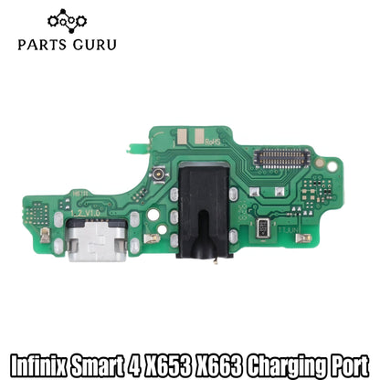 Infinix Smart 4 X653 X663 Charging Port  || Smart 4 Charging Strip || x653 charging flex || Parts Guru