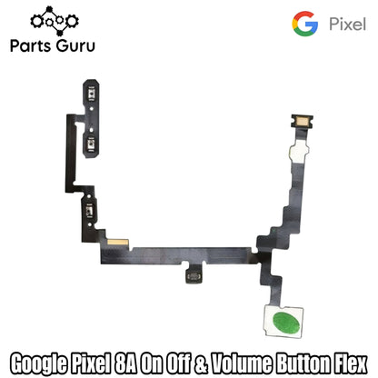 Google Pixel 8A Power Button & Volume Button Flex  || Pixel 8a On Off Volume Button Strip || Parts Guru