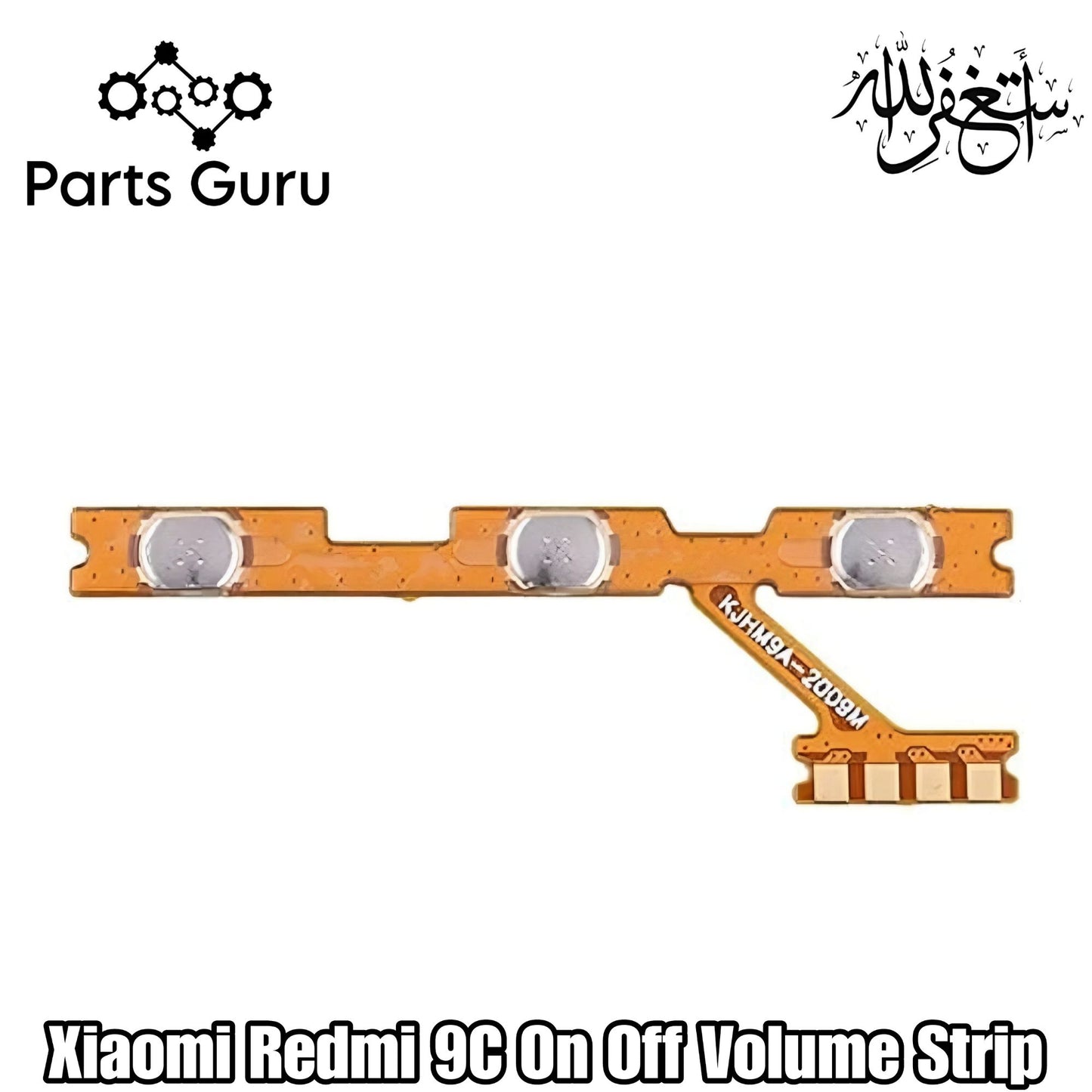 Xiaomi Redmi 9C Power Volume Button Flex || Redmi 9C On Off Volume Button Strip || redmi 9c on off volume strip || Parts Guru