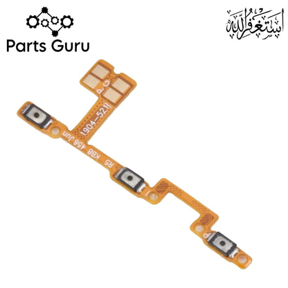 Infinix Hot 7 Pro X625 Power Volume Button Flex || Infinix x625 power volume button strip || Hot 7 pro on off volume strip || Parts Guru