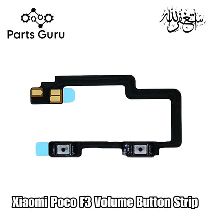 Xiaomi Poco F3 Volume Button Flex || Xiaomi Poco F3 volume button strip || Poco F3 strip || Parts Guru