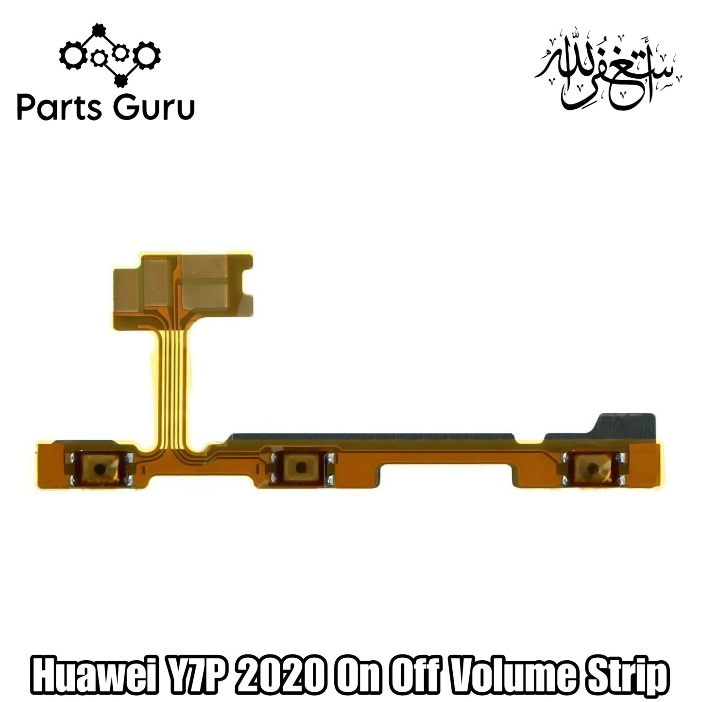 Huawei Y7P 2020 Power & Volume Button Flex || Huawei Y7p 2020 power & volume button strip || Y7P 2020 on off volume strip || Parts Guru