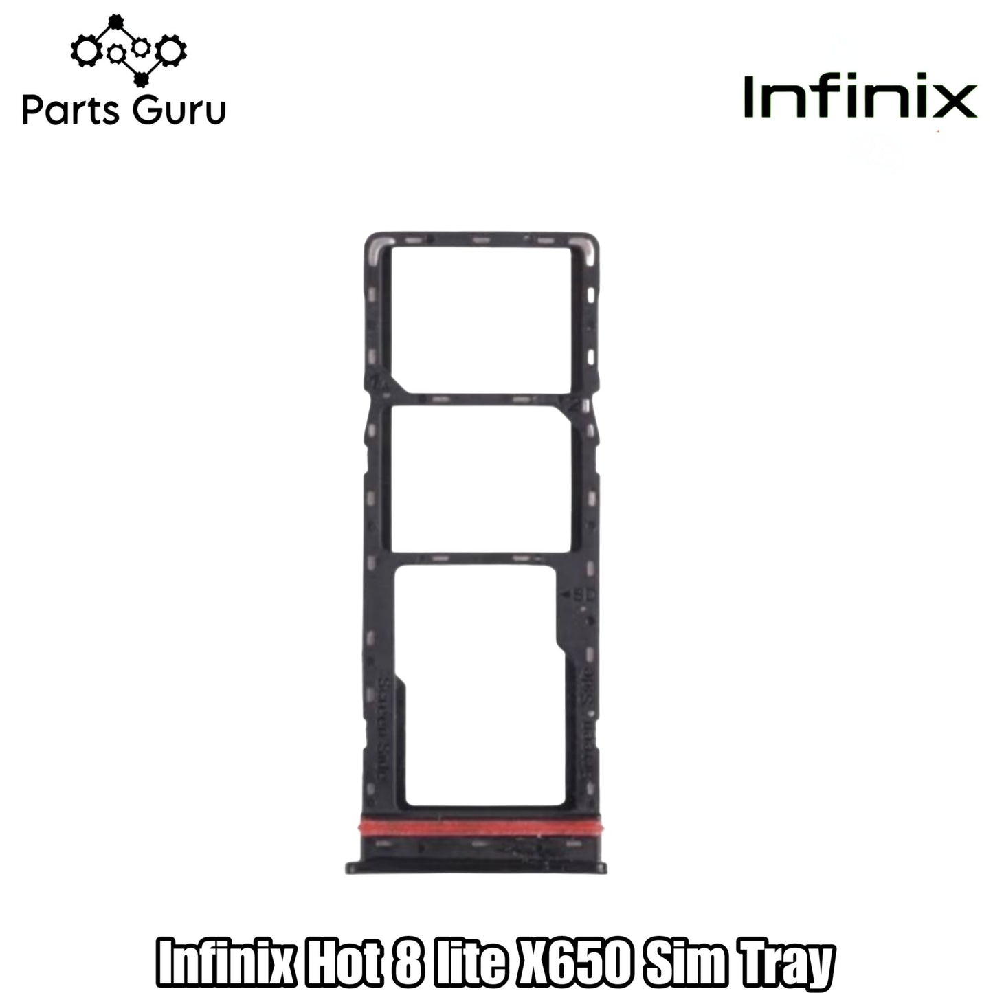 Infinix X 650 Hot 8 lite Sim Tray || X 650 Sim Tray || X 650 Hot 8 lite Sim tray/ Sim Slot || Parts Guru