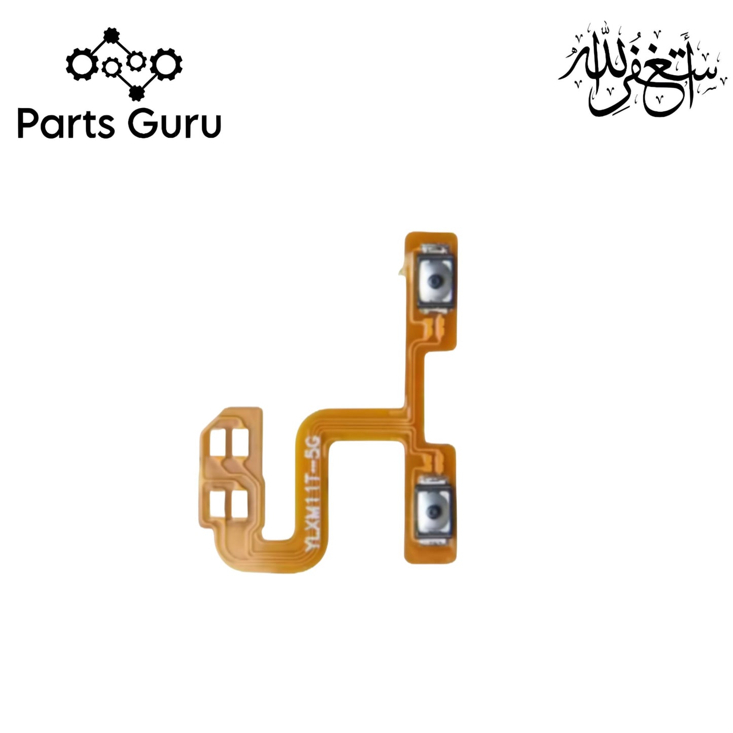 Xiaomi Mi 11T Power Volume Button Flex || Xiaomi 11t Power Volume Button Strip || Mi 11t on off volume strip || Parts Guru