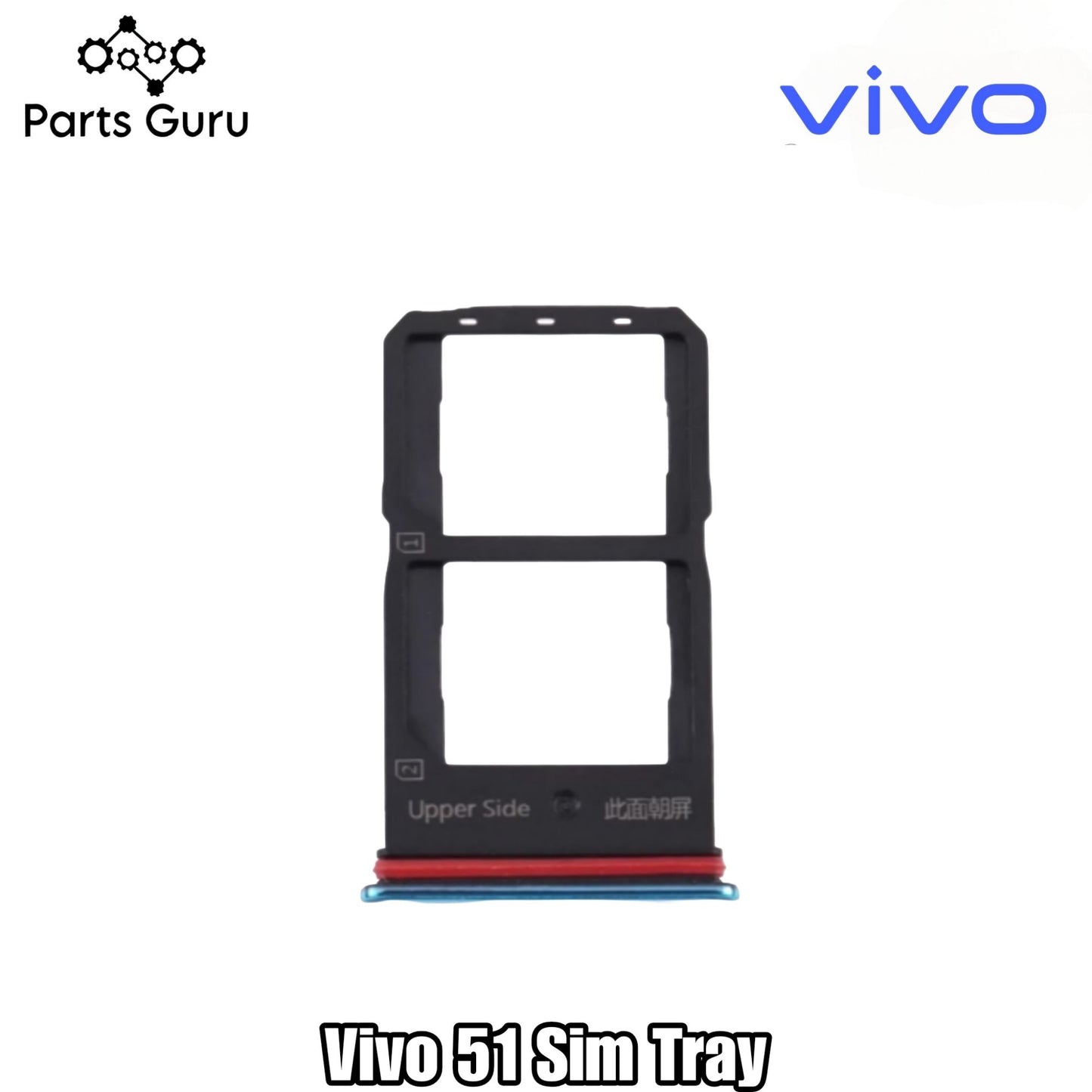 Vivo Y51 Sim Tray || Vivo y51 Sim Slot || Y51 Sim Tray || Parts Guru