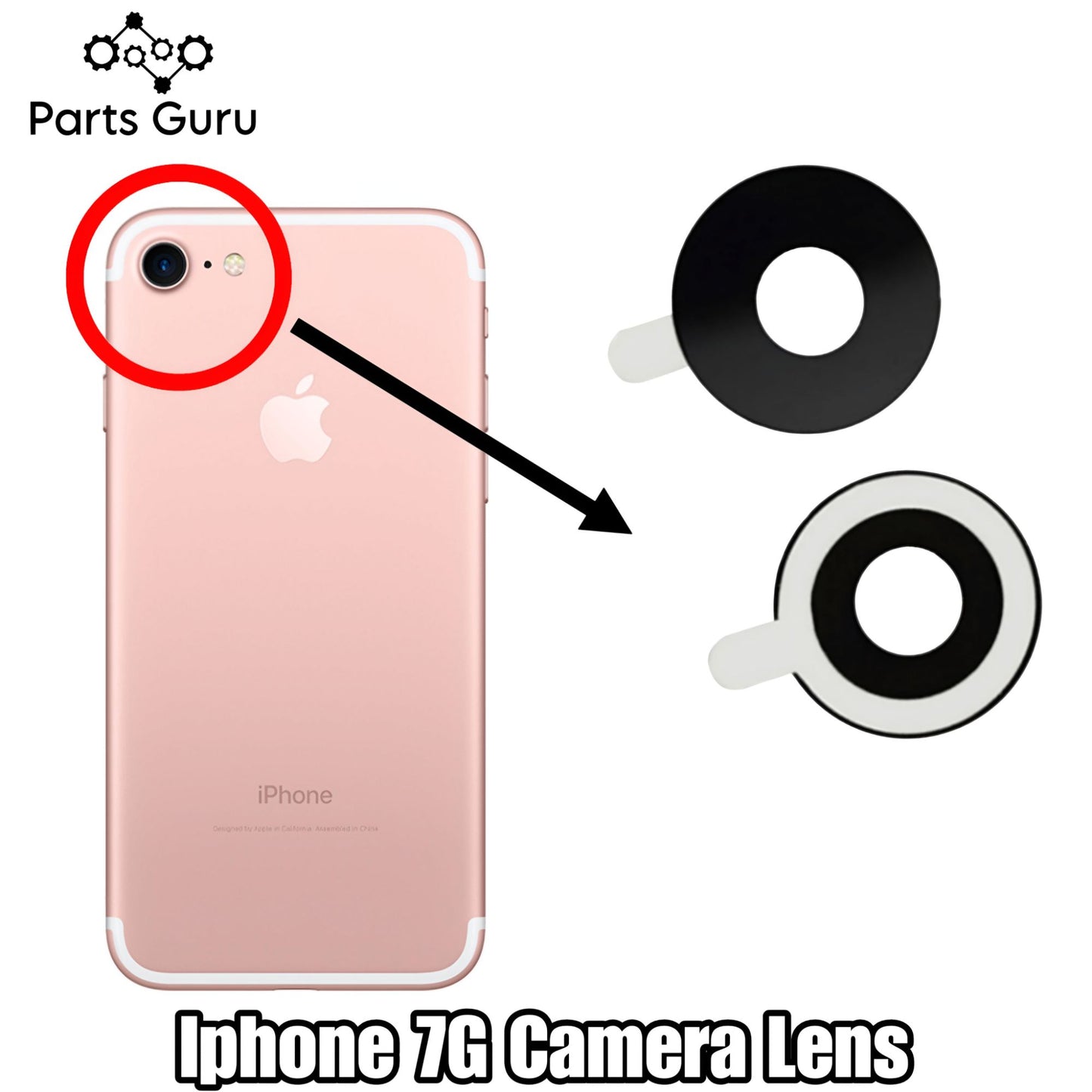 Iphone 7 Camera Lens || Iphone 7 camera glass || Iphone 7G || Parts Guru