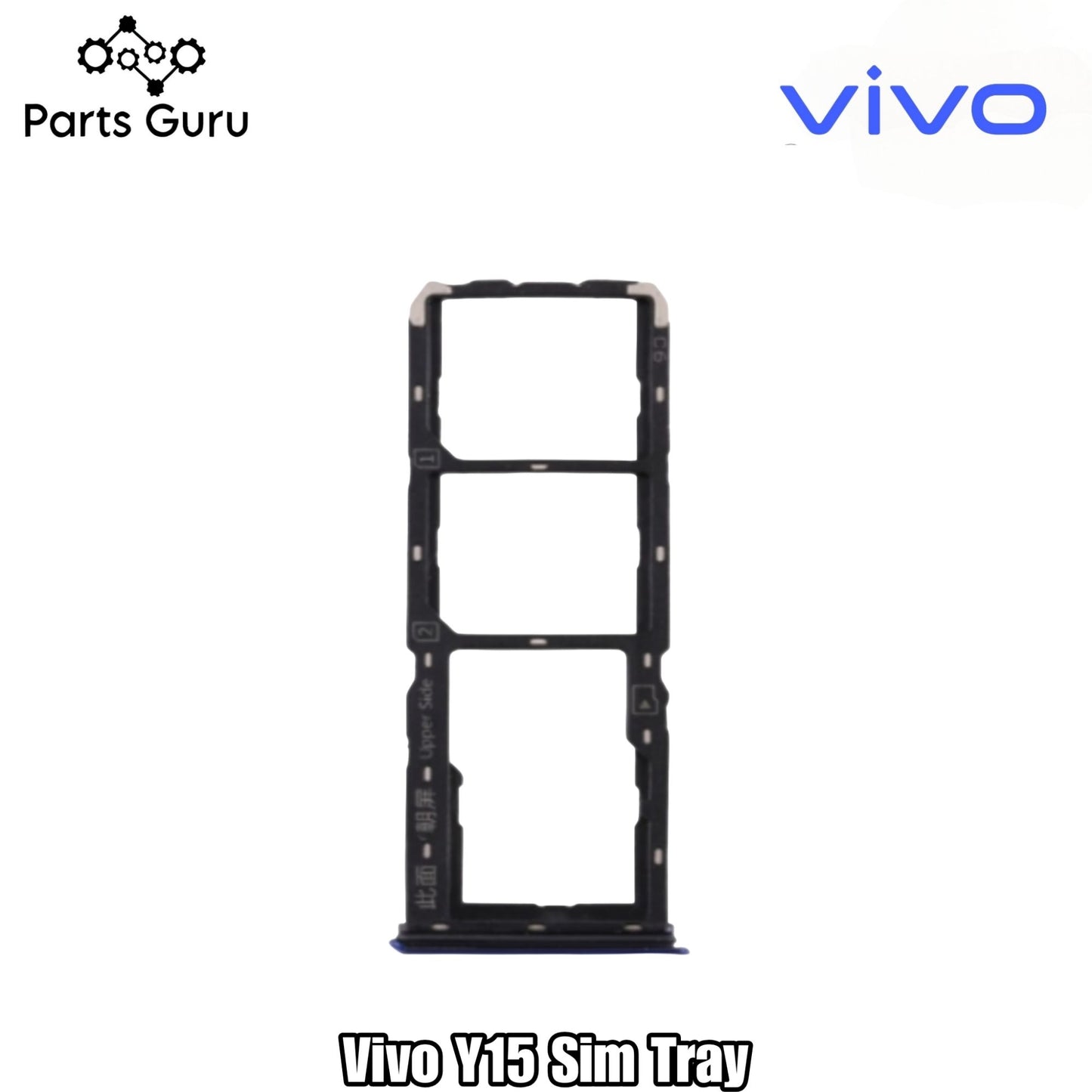 Vivo Y15  Sim Tray || Vivo y15  Sim Slot || Y15  Sim Tray || Parts Guru