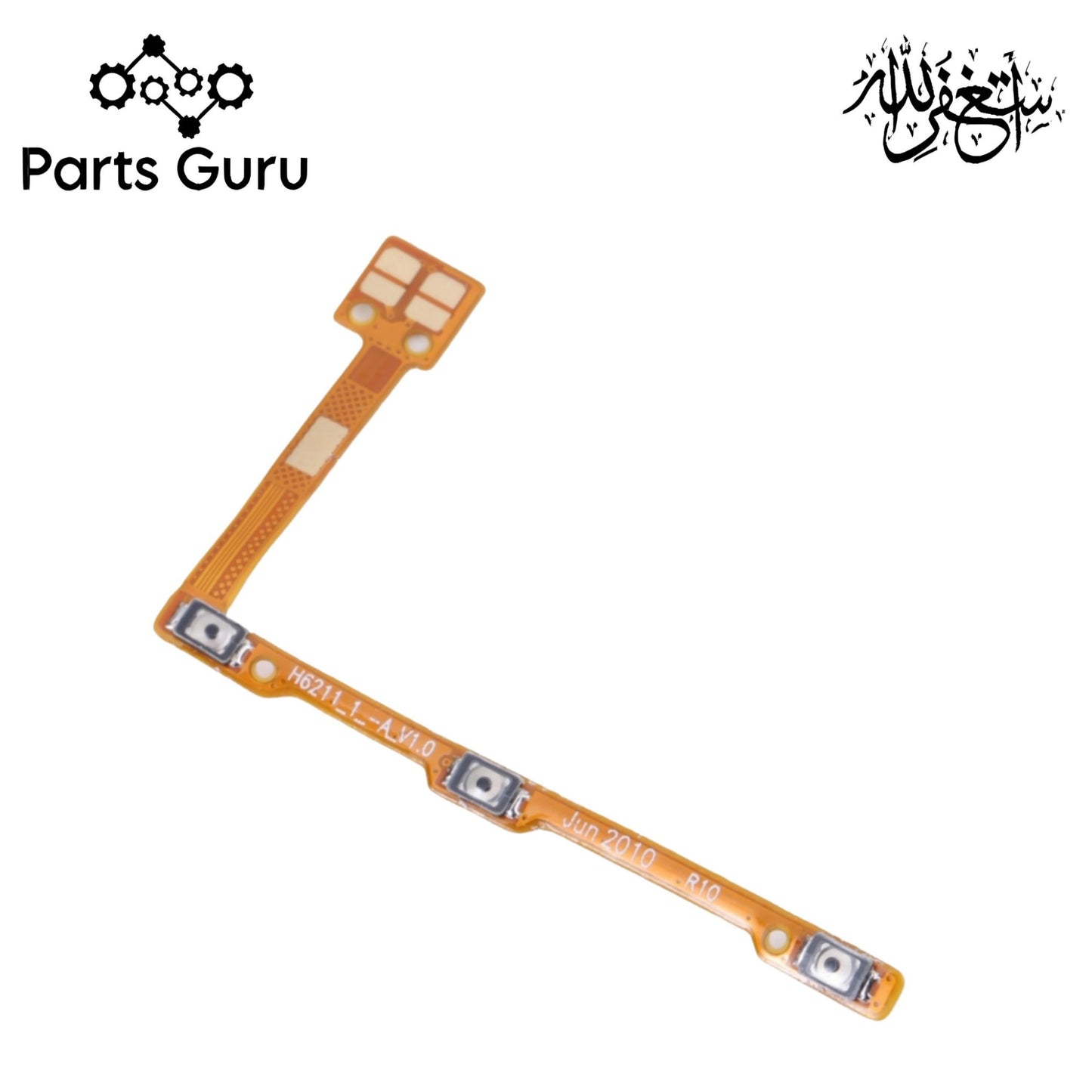 Tecno Camon 15 Power & Volume Button Flex || Tecno Camon 15 power & volume button strip || Camon 15 on off volume strip || Parts Guru