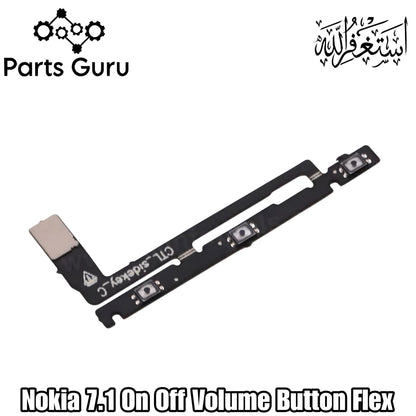 Nokia 7.1 Power Volume Button Flex || Nokia 7.1 power volume button strip || nokia 7.1 on off strip || Parts Guru