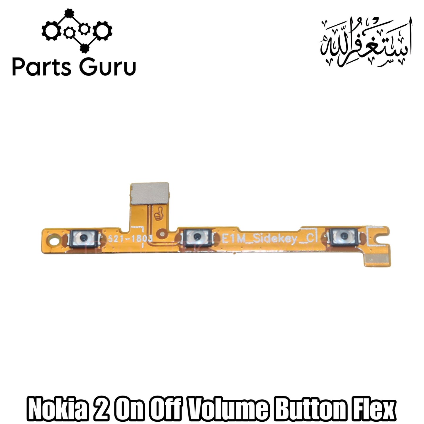 Nokia 2 Power Volume Button Strip || Nokia 2 on off volume button strip || Nokia 2 flex || Parts Guru