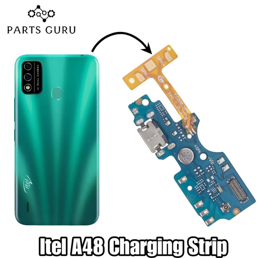 Itel A48 Charging Strip || Itel A48 Charging Board || Itel A48 Charging flex\ Charging Strip || Parts Guru