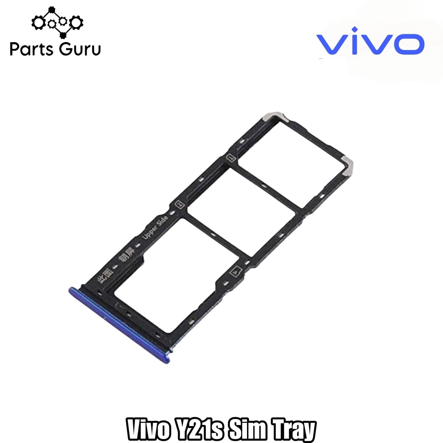 Vivo Y21S Sim Tray || Vivo Y21S Sim Slot || Y21s Sim tray || Parts Guru