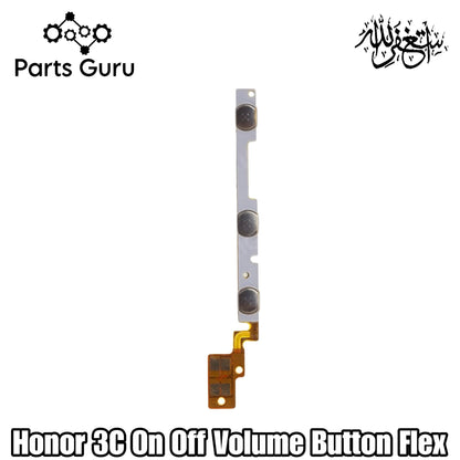 Huawei Honor 3C Power & Volume Button Flex || Huawei honor 3c power & volume button strip  || Honor 3C on off volume strip || Parts Guru
