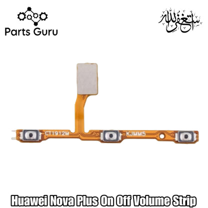 Huawei Nova Plus Power & Volume Button Flex || Huawei Nova plus power & volume button strip || Nova plus on off volume strip || Parts Guru