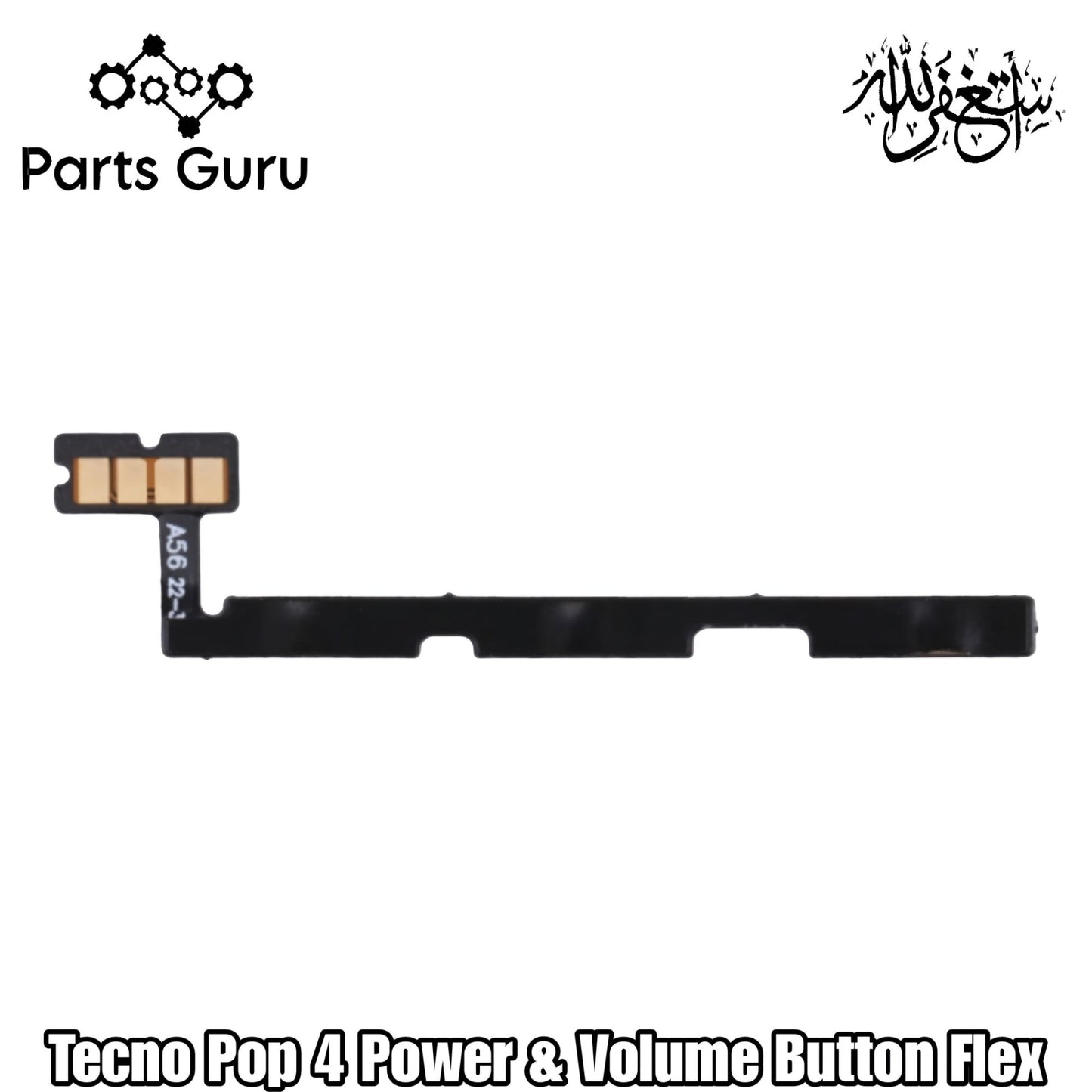 Tecno Pop 4 Power & Volume Button Flex || Tecno Pop 4 power & volume button strip || Pop 4 on off volume strip || Parts Guru