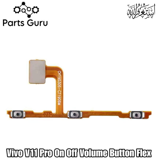 Vivo V11 Pro Power Volume Button Flex || Vivo v11 pro on off volume button strip || V11 pro on off volume button strip || Parts Guru