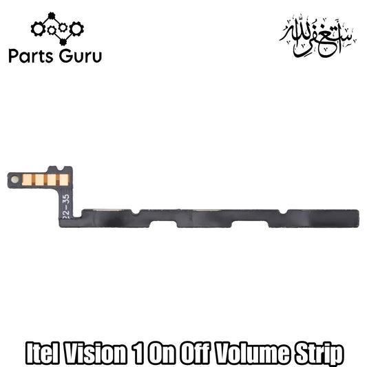 Itel Vision 1 Power & Volume Button Flex || Itel vision 1 power & volume button strip || Vision 1 on off volume strip || Parts Guru