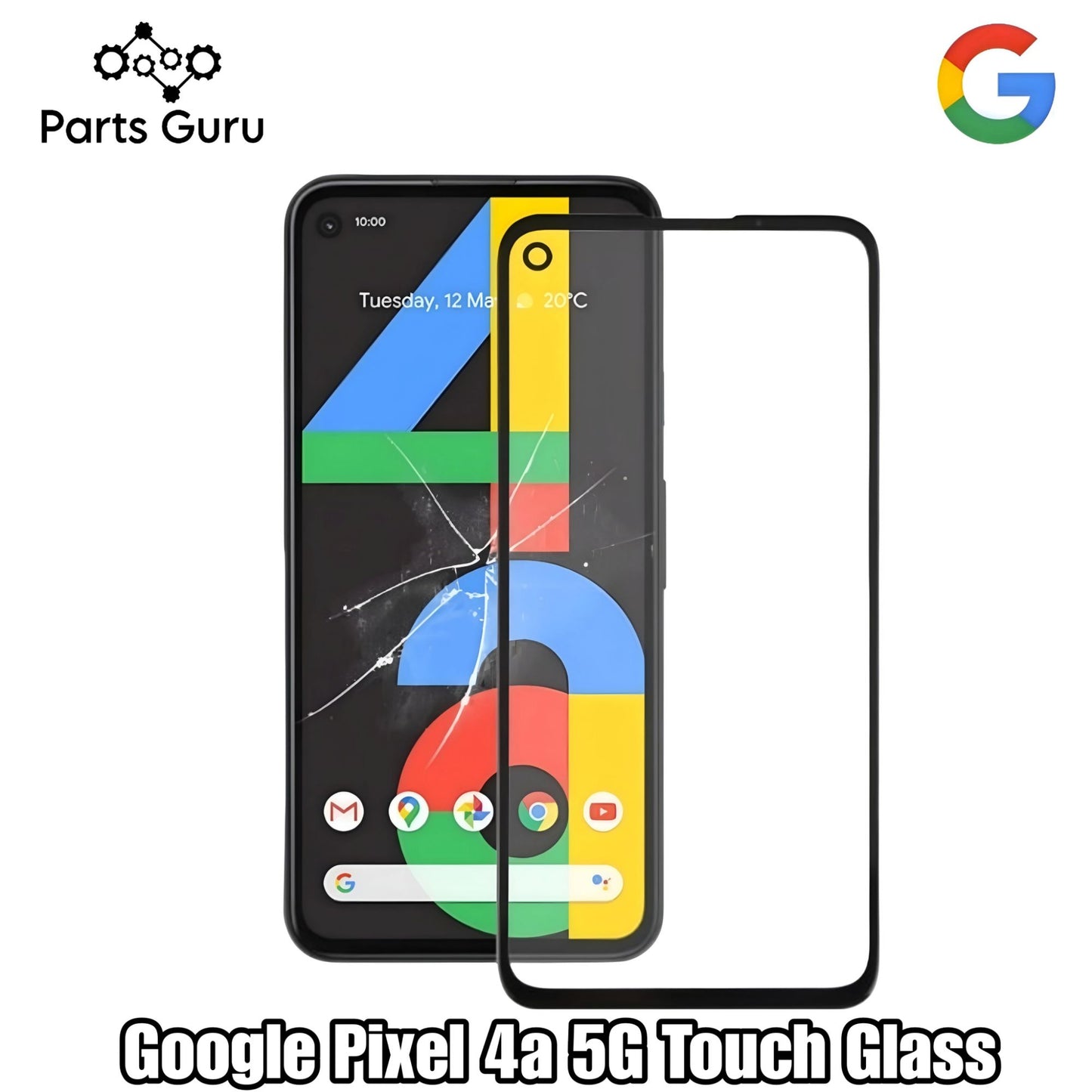 Google Pixel 4A 5G Touch Glass || Google pixel 4a 5G OCA Glass Replacement || Parts Guru