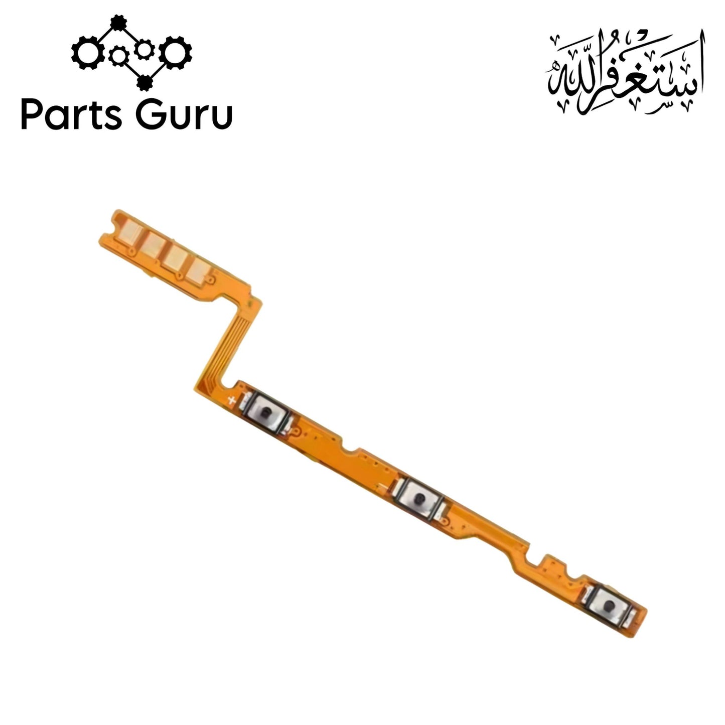 Realme 7i Power Volume Button Flex || Realme 7i power volume button strip || realme 7i on off volume button strip || Parts Guru
