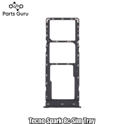 Techno Spark 8C Sim Tray || Spark 8C Sim Tray || techno Spark 8C Sim tray/ Sim Slot || Parts Guru