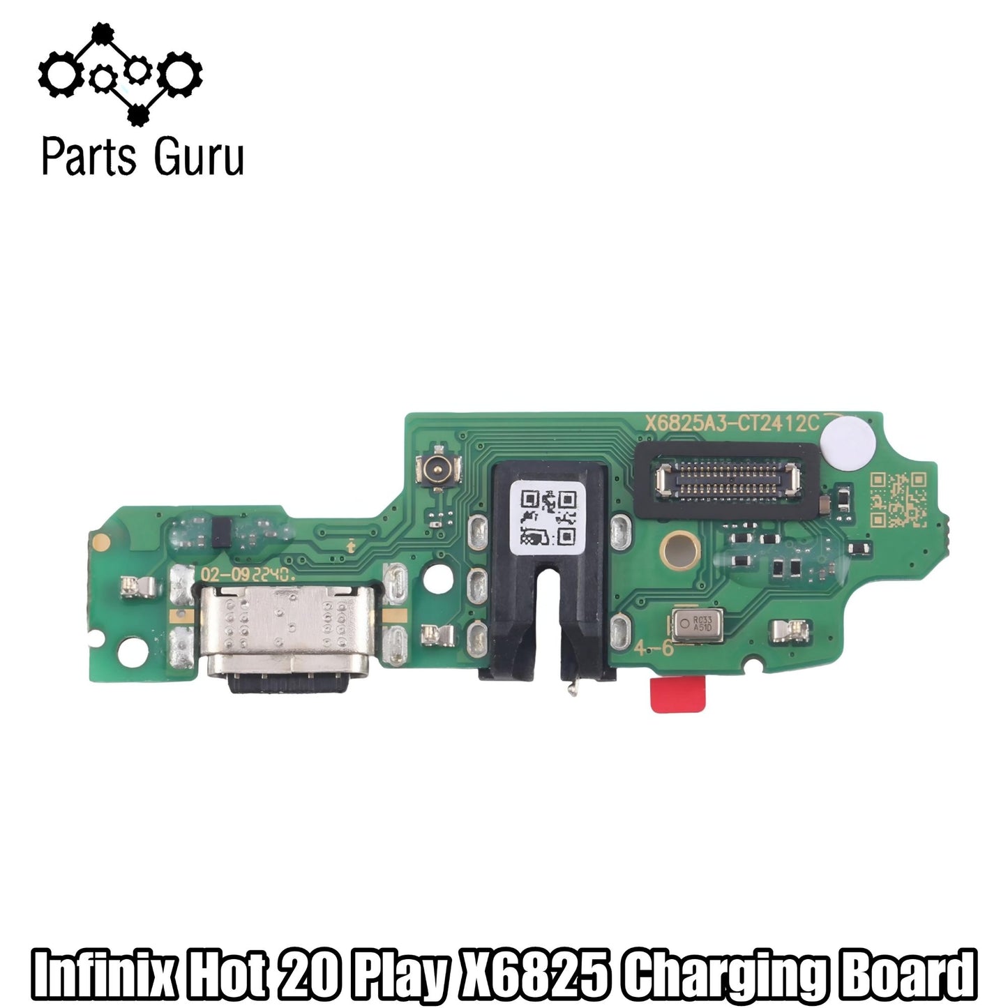 Infinix Hot 20 Play X6825 Charging strip || Infinix hot 20 play charging board || Infinix x6825 charging port || Parts Guru