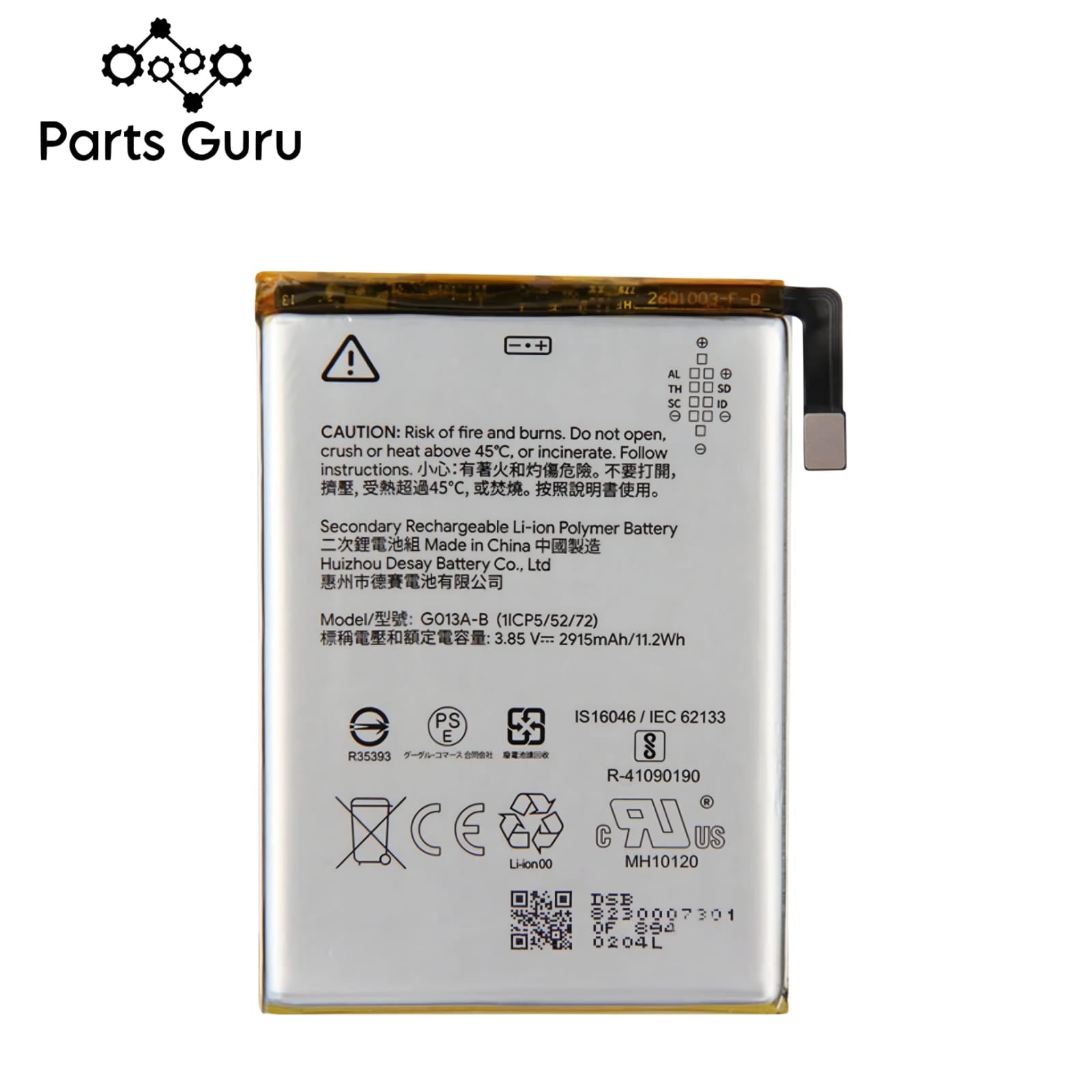 Google Pixel Battery