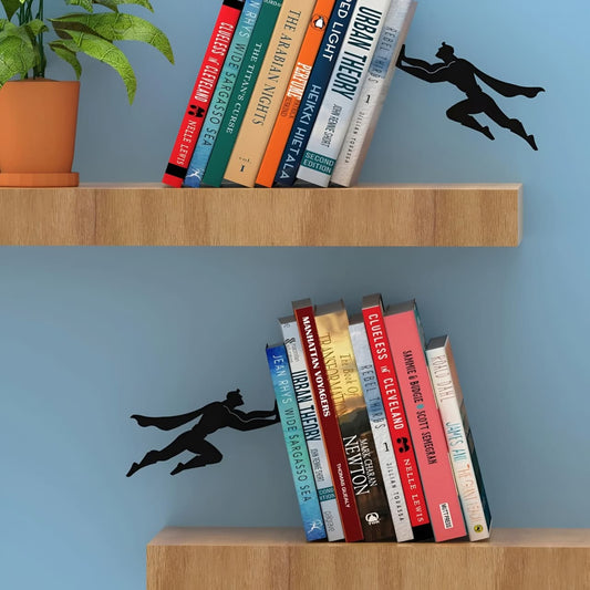Artori Design Book Ends to Hold Books Heavy Duty  - Bookend Book Holder for Home Decorative