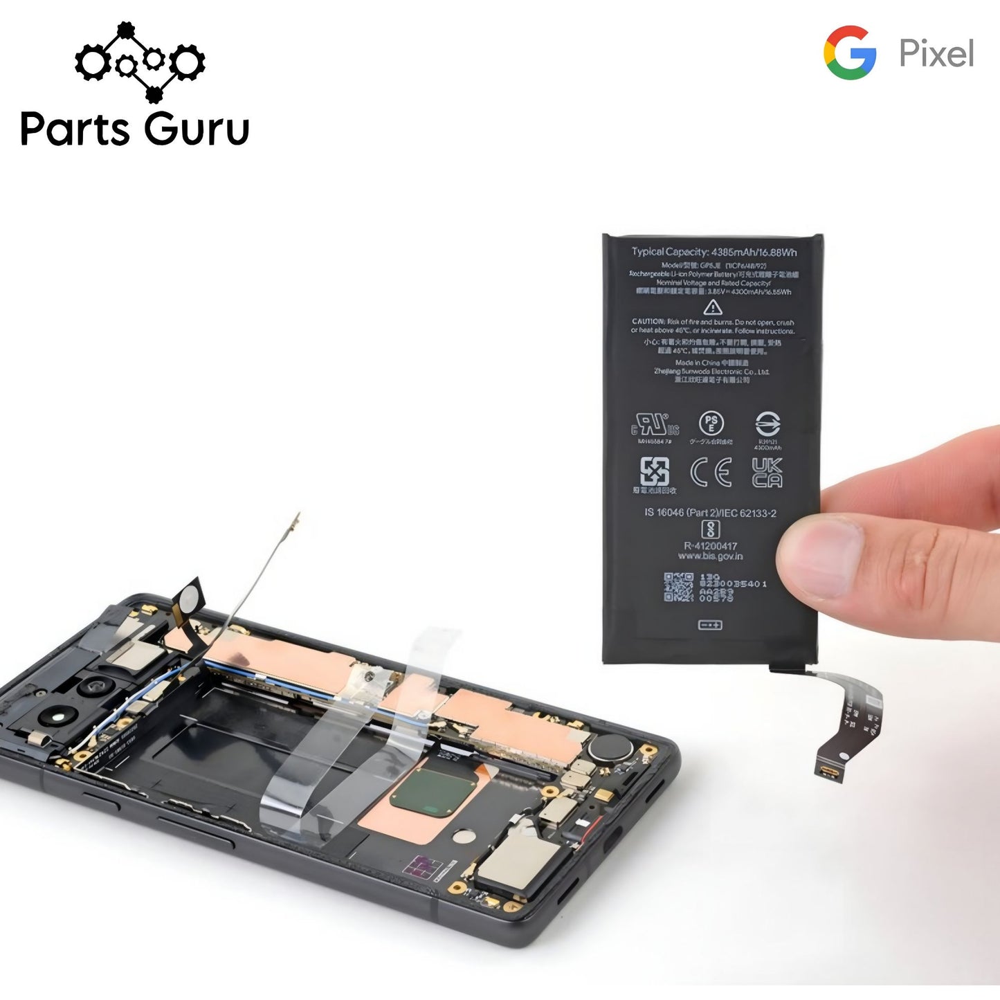Google Pixel 7a Battery Replacement